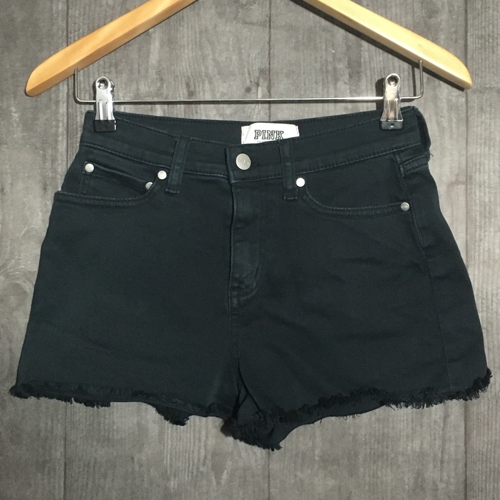 Pink Cutoff Short